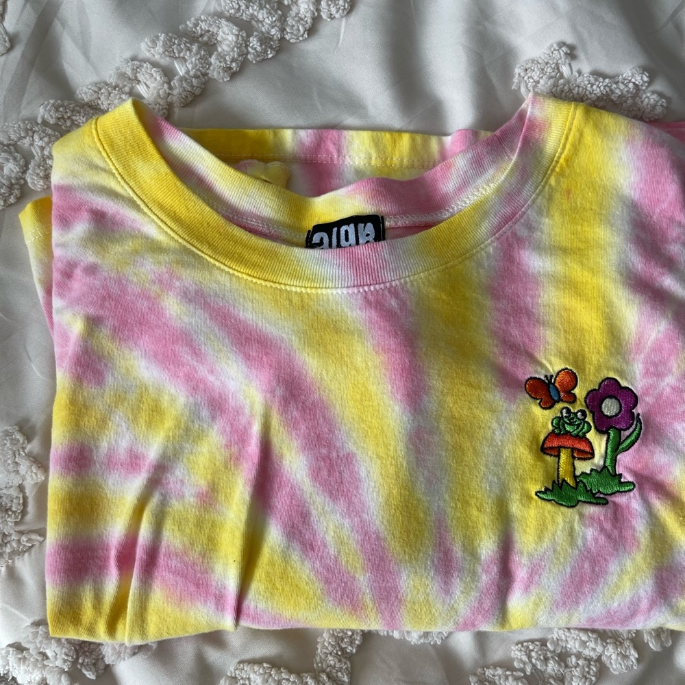 long sleeve crop top